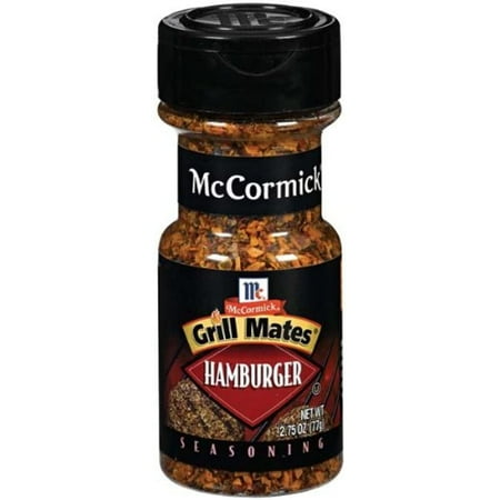 Mccormick Grill Mates Seasoning - Hamburger - Net Wt. 2.75 Oz (77 G) Each - Pack Of 2
