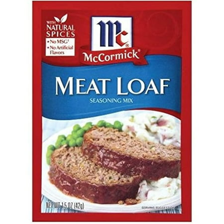 Mccormick Meat Loaf Seasoning Mix, 1.5 Oz (Pack - 3)