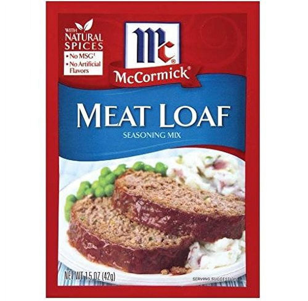 Mccormick Meat Loaf Seasoning Mix, 1.5 Oz (Pack - 3) - Walmart.com