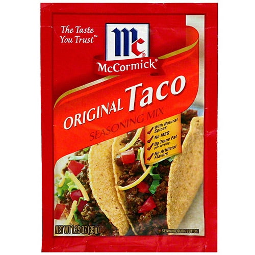 Mccormick Original Taco Seasoning Mix, 1