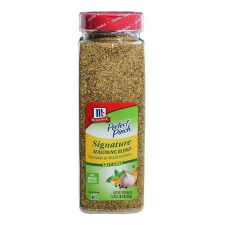 Mccormick Perfect Pinch Signature Salt-Free Seasoning, 21 Ounce -- 6 per Case.