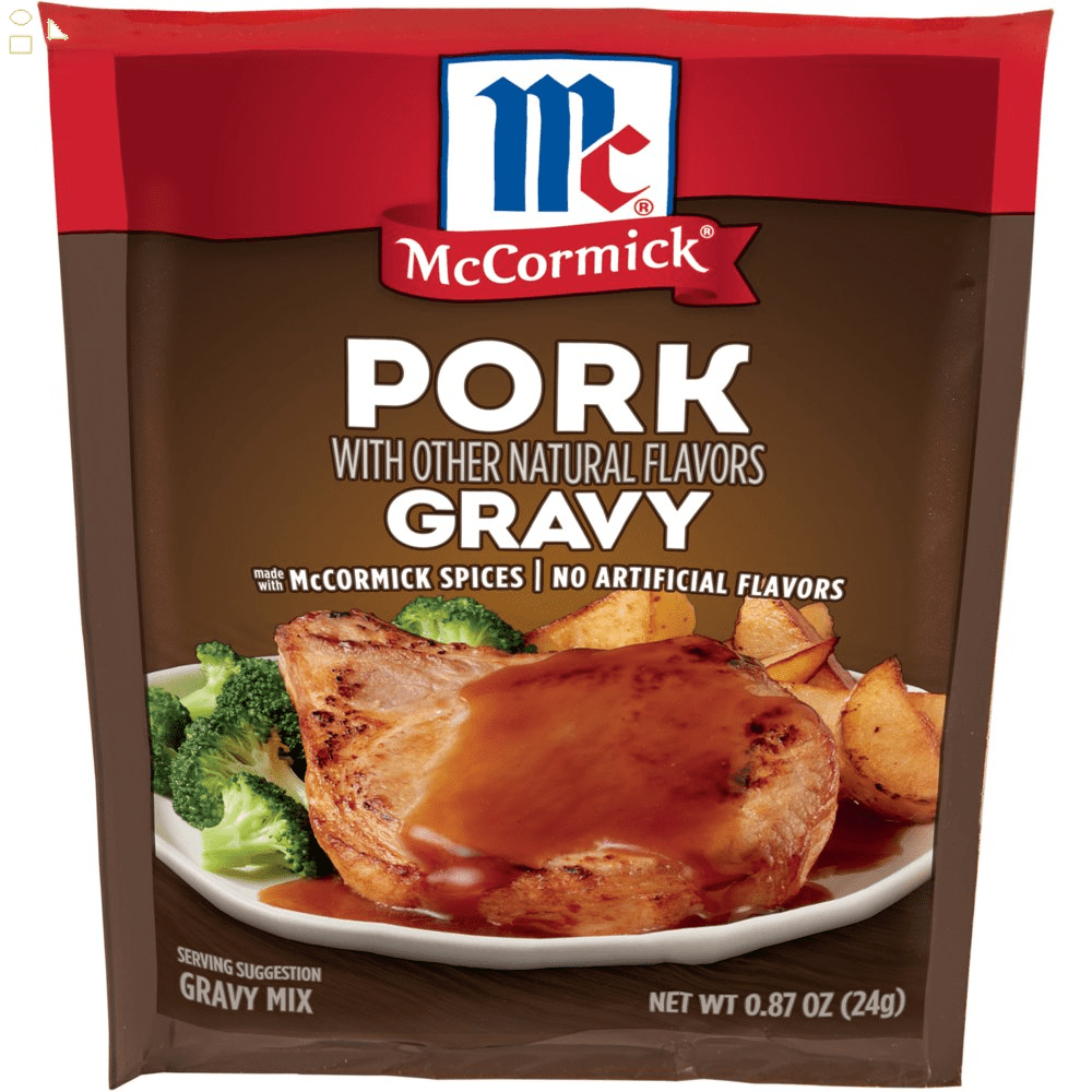 Mccormick Pork Gravy Mix 0.87 Oz Gravies