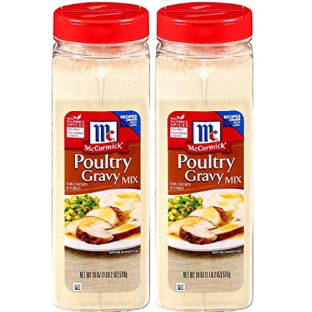 Mccormick Poultry Gravy, 18 Oz. (2 Pack)