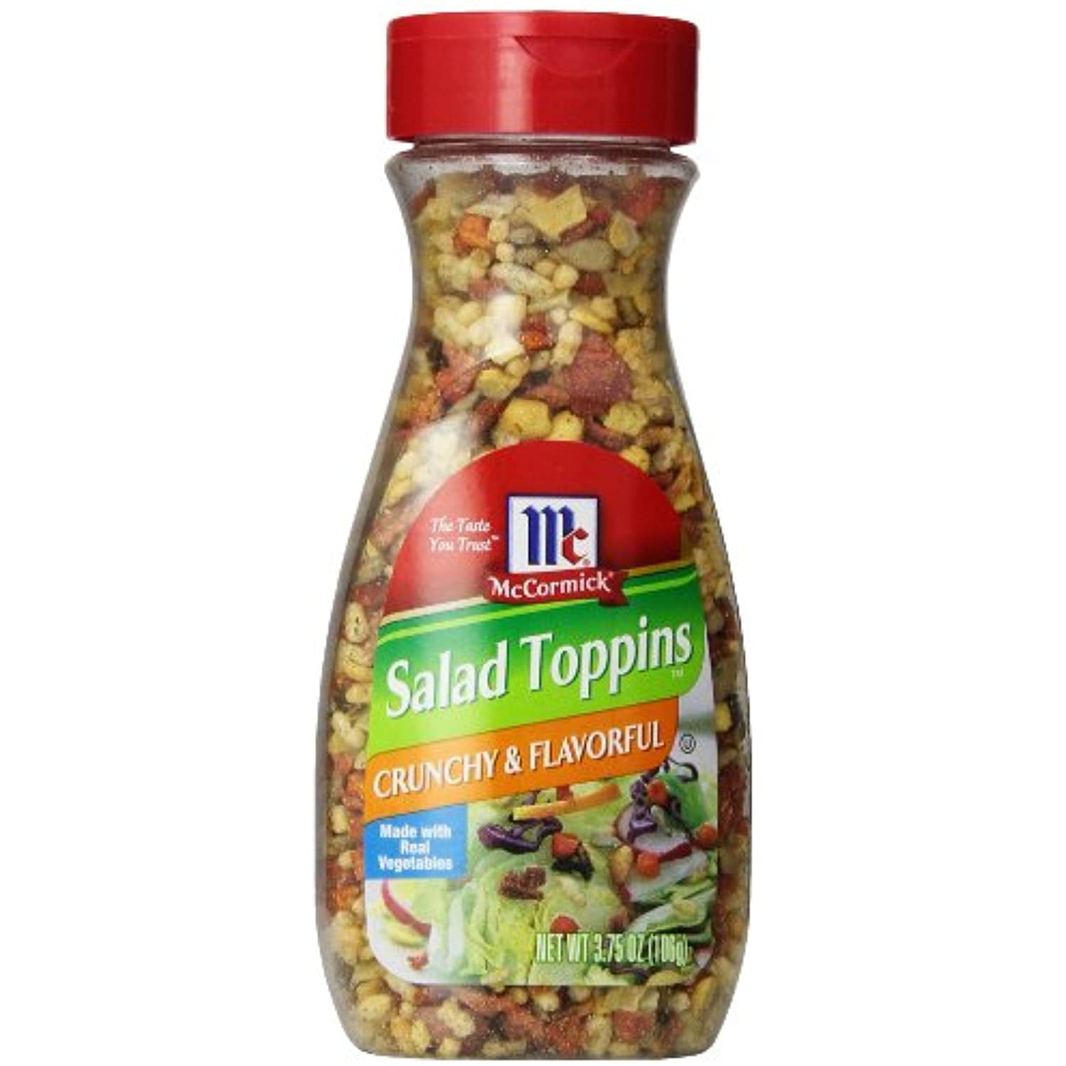 3 x McCormick Salad Toppins Crunchy Flavorful Toppings 3.75 oz Bottle  Classic