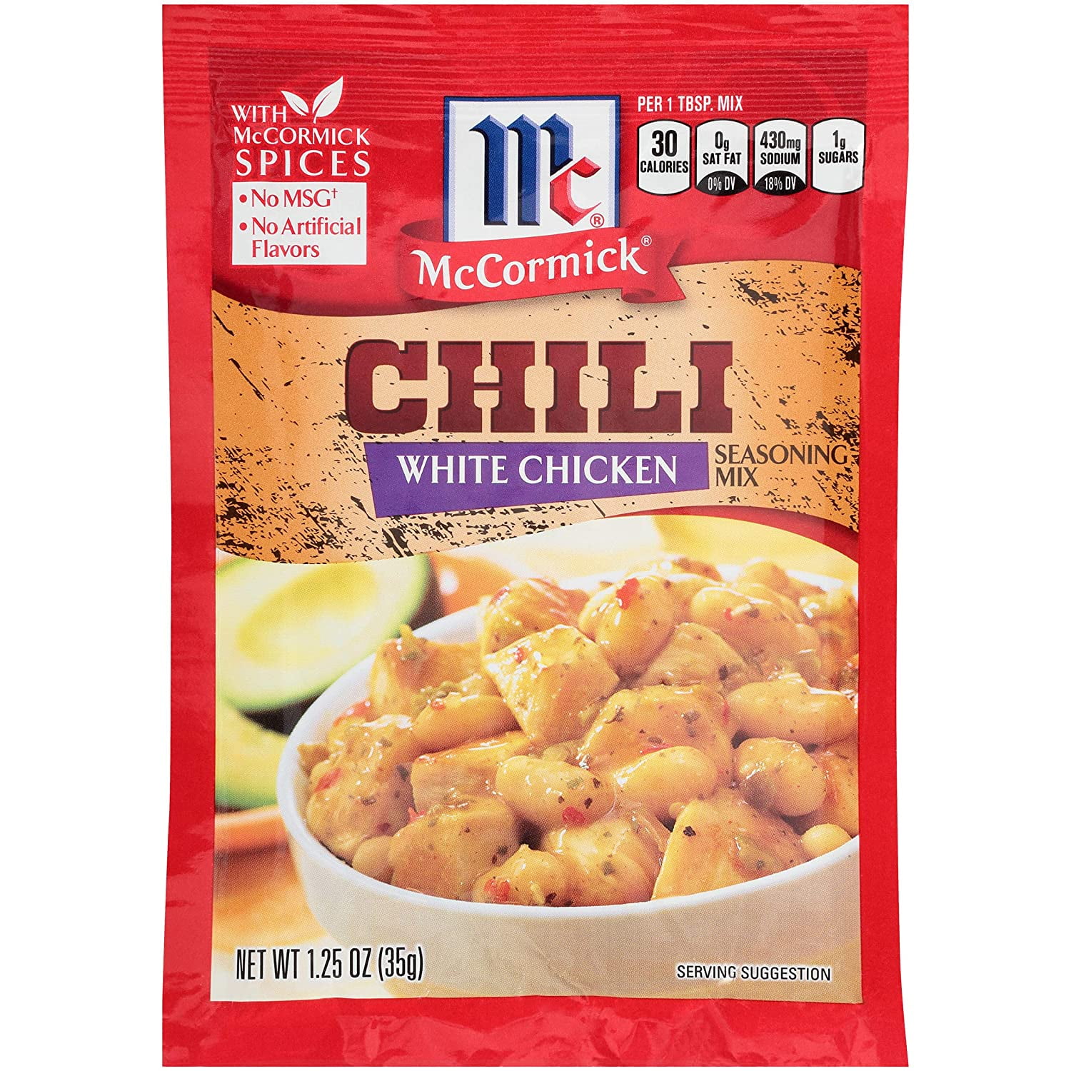 Food Chicken Chilli Mix Mccormick White Chicken Chili Seasoning