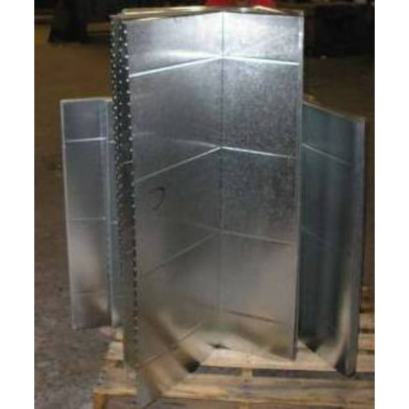 Mcdaniel Metals 16X19.5X36 - 3 Ft R6 Return Plenum (16X19.5X36)