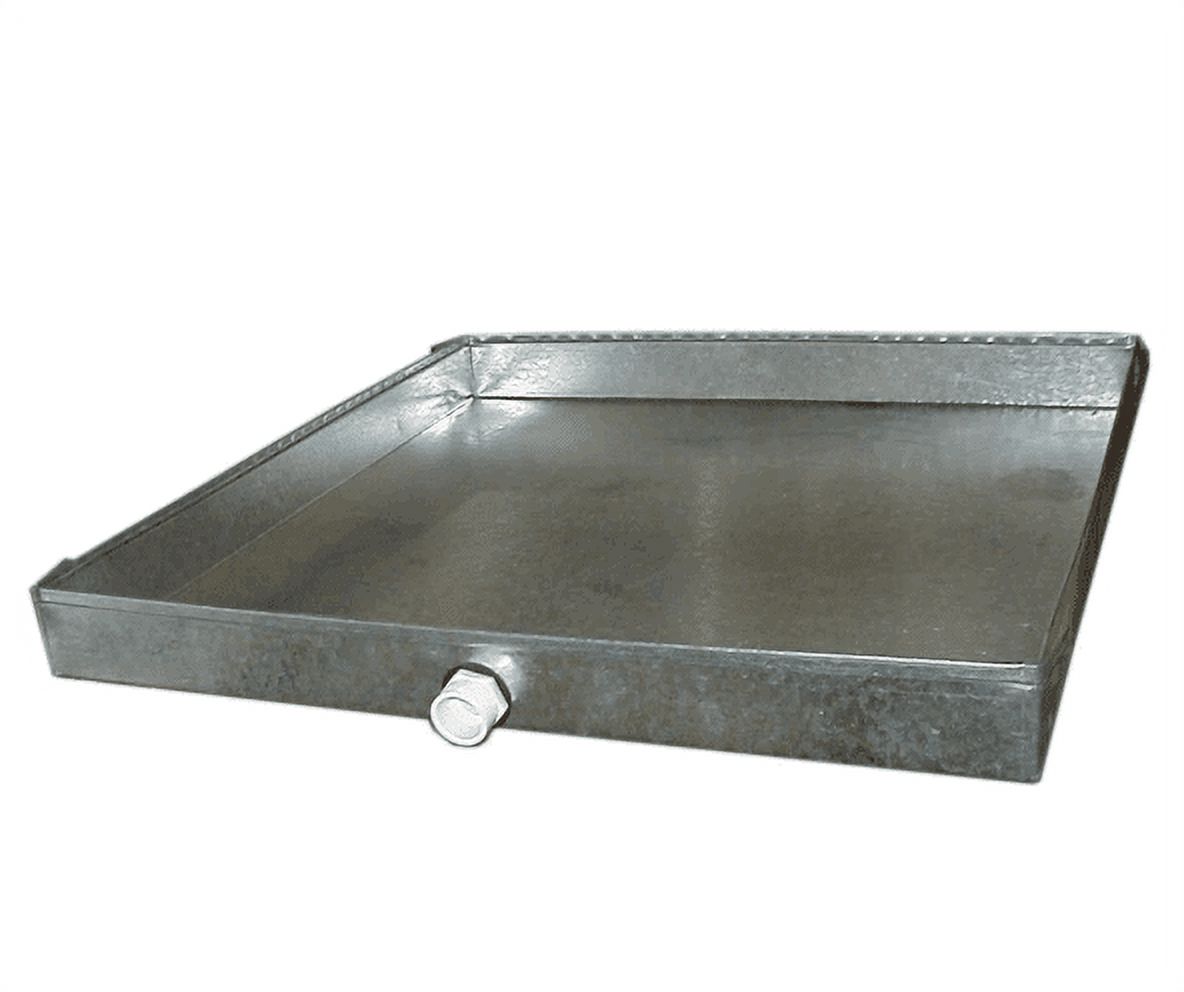 Lumax Galvanized Drip Pan, Large, 47" x 25" x 1/2"