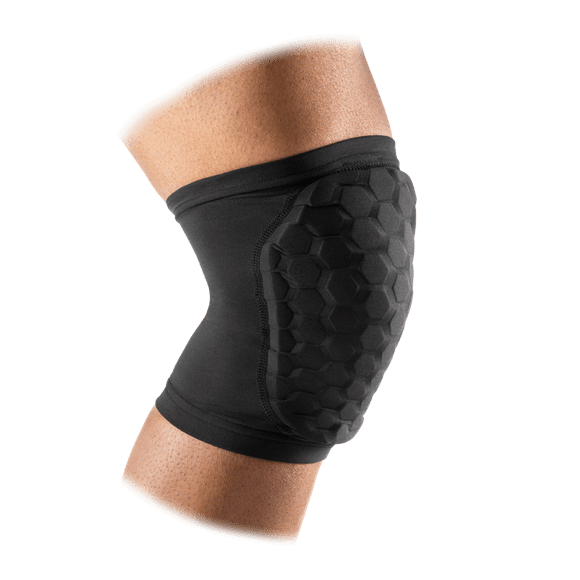 Mcdavid 6440 Hex Knee Pads/ Elbow Pads/ Shin Pads for Volleyball, Basketball, Football & All Contact Sports, Youth & Adult Sizes