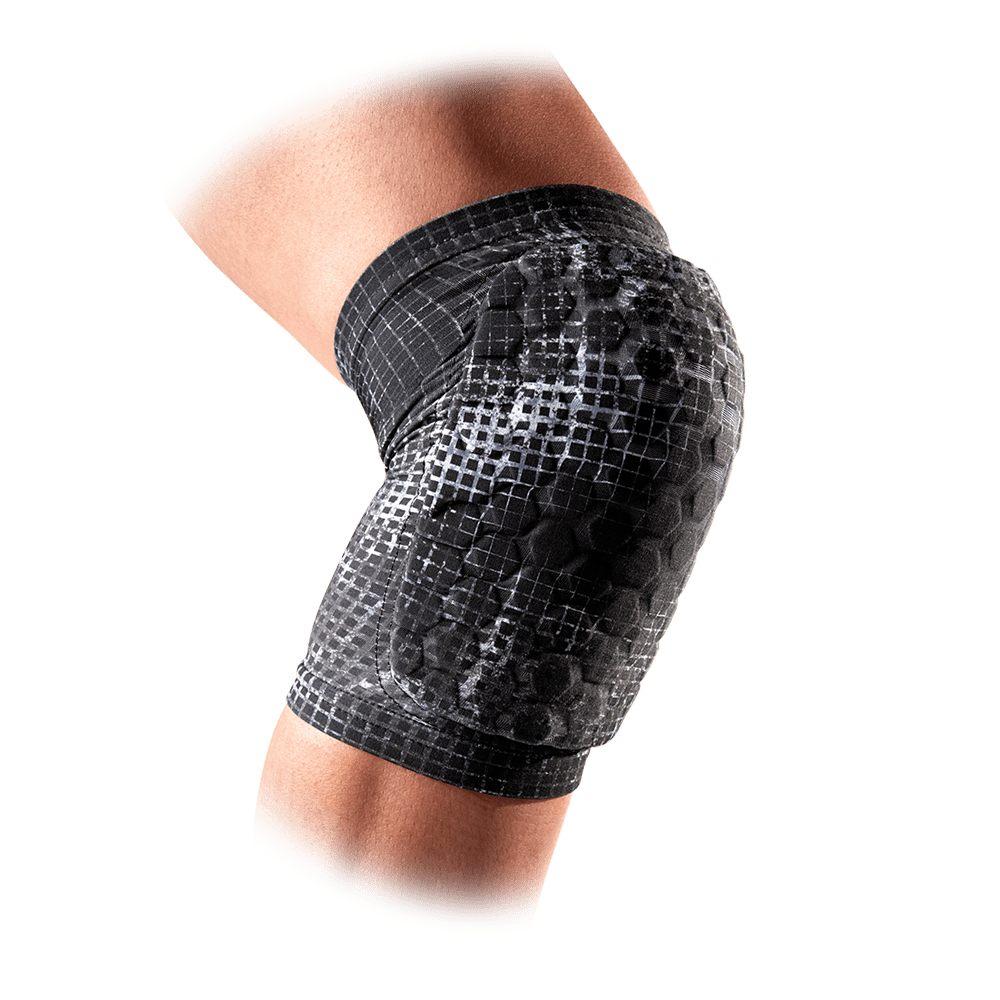 Mcdavid 6440 Hex Knee Pads/ Elbow Pads/ Shin Pads for Volleyball, Basketball, Football & All Contact Sports, Youth & Adult Sizes