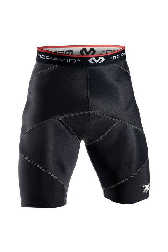 Cross Compression Shorts, Men's Boxer Brief, X-Large Black