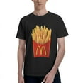 thumbnail image 1 of Mcdonald'S Logo Men'S Basic Short Sleeve T-Shirt Fad Black Large, 1 of 8