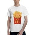 thumbnail image 1 of Mcdonald'S Logo Men'S Basic Short Sleeve T-Shirt Fashion White Medium, 1 of 8