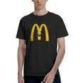 thumbnail image 1 of Mcdonald'S Logo Men'S Basic Short Sleeve T-Shirt Vogue Black Small, 1 of 8