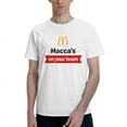 thumbnail image 1 of Mcdonald'S Logo Men'S Basic Short Sleeve T-Shirt Vogue White Medium, 1 of 8