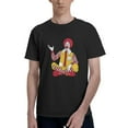 thumbnail image 1 of Mcdonald'S Men'S Basic Short Sleeve T-Shirt Fad Black Small, 1 of 8