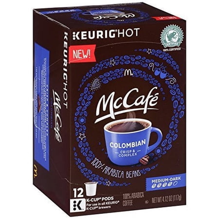 Mcdonalds Mccafe Colombian Coffee K Cup Cups 6 - 12 Ct Boxes_AB