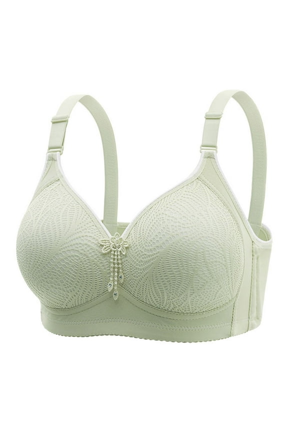 Bras for Women Full Coverage Plus Size No Underwire Seamless Bra No Underwire Wireless Push Up Bra Full Coverage Convertible Everyday Bra Smoothing Padded Bralette Plus Size Everyday Bra