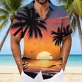 thumbnail image 1 of Mceream Hawaiian Shirt for Men Funny Short Sleeve Loose Button Down Casual Collared Printed Graphic Summer Beach Dress Shirts Fashion Tunic Tops Plus Size Multicolor S, 1 of 6