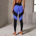 thumbnail image 1 of Mceream High Waisted Leggings for Women Butt Lift Print No See Through Tummy Control Gym Leggings Pull on Stretchy Cycling Workout Yoga Pants Blue Free Size, 1 of 6