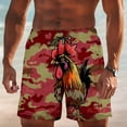 thumbnail image 1 of Mceream Mens Swim Trunks Funny Quick Dry Board Shorts with Pockets Casual Shorts Drawstring Summer Beach Shorts Bathing Suits Hawaii Swim Trunks Multicolor M, 1 of 8