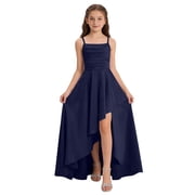 green emerald velvet dress 3 Piece Girls Semi Formal Dress Outfit, Red / 2-3T main image 0