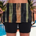 thumbnail image 1 of Mceream Skirted Leggings for Women Plus Size High Waist Tummy Control Tennis Yoga Leggings Shorts Printed Lightweight Golf Workout Skort with Pockets Joggers Black M, 1 of 7
