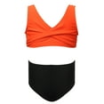 thumbnail image 1 of Mceream Swim Suits for Teens Girls 2 Piece Bikini Cute Quick Dry Beach Sports Bathing Suit Adjustable Straps Padded Bathing Suits 3-13 Years, 1 of 5