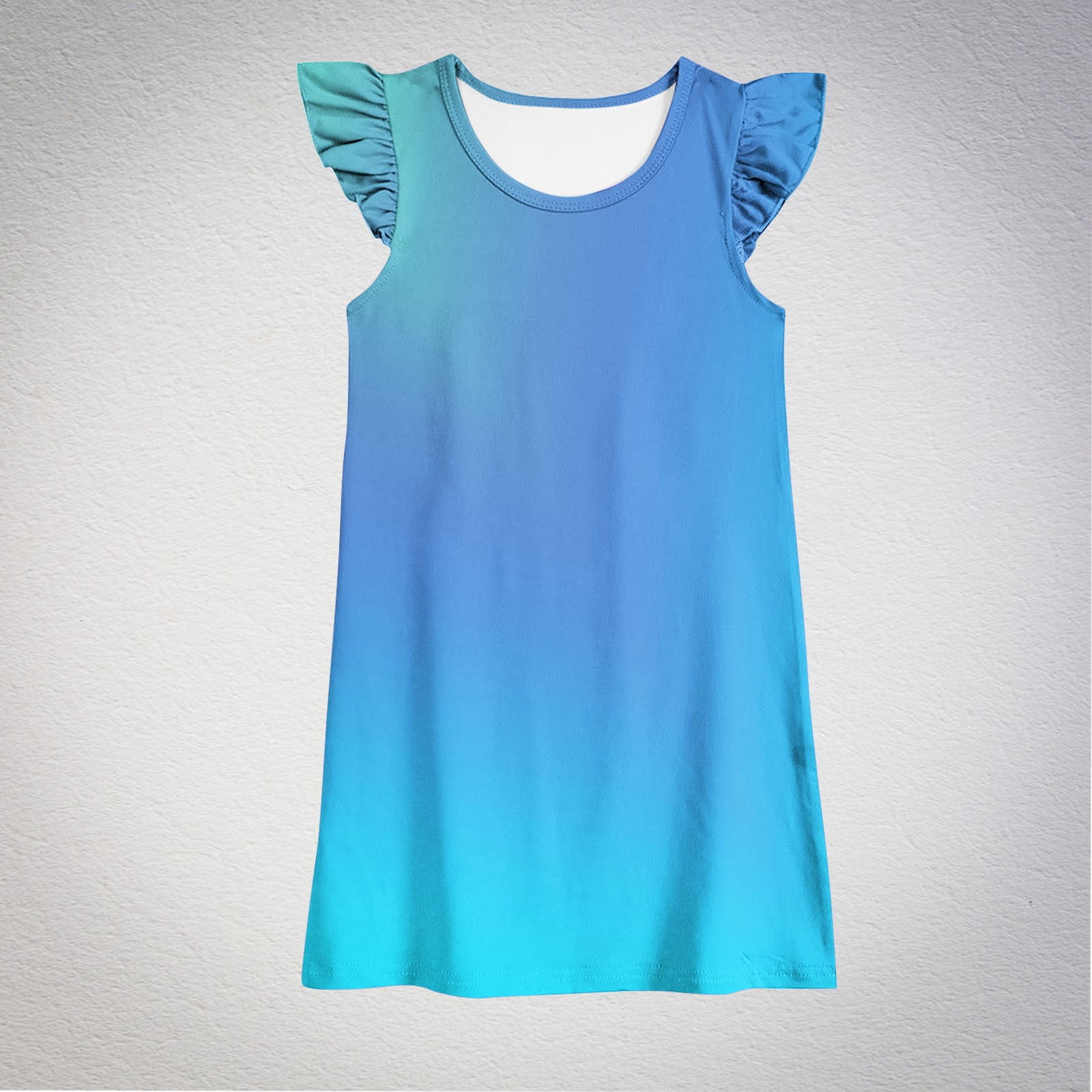 Mceream Tween Girls Dresses Casual Crewneck Halter Neck Ruffle Tiered Swing Dresses Cute Sleeveless Dress with Swing Summer Dresses Party Plus Size Vestidos Para NiñAs De 12 AñOs