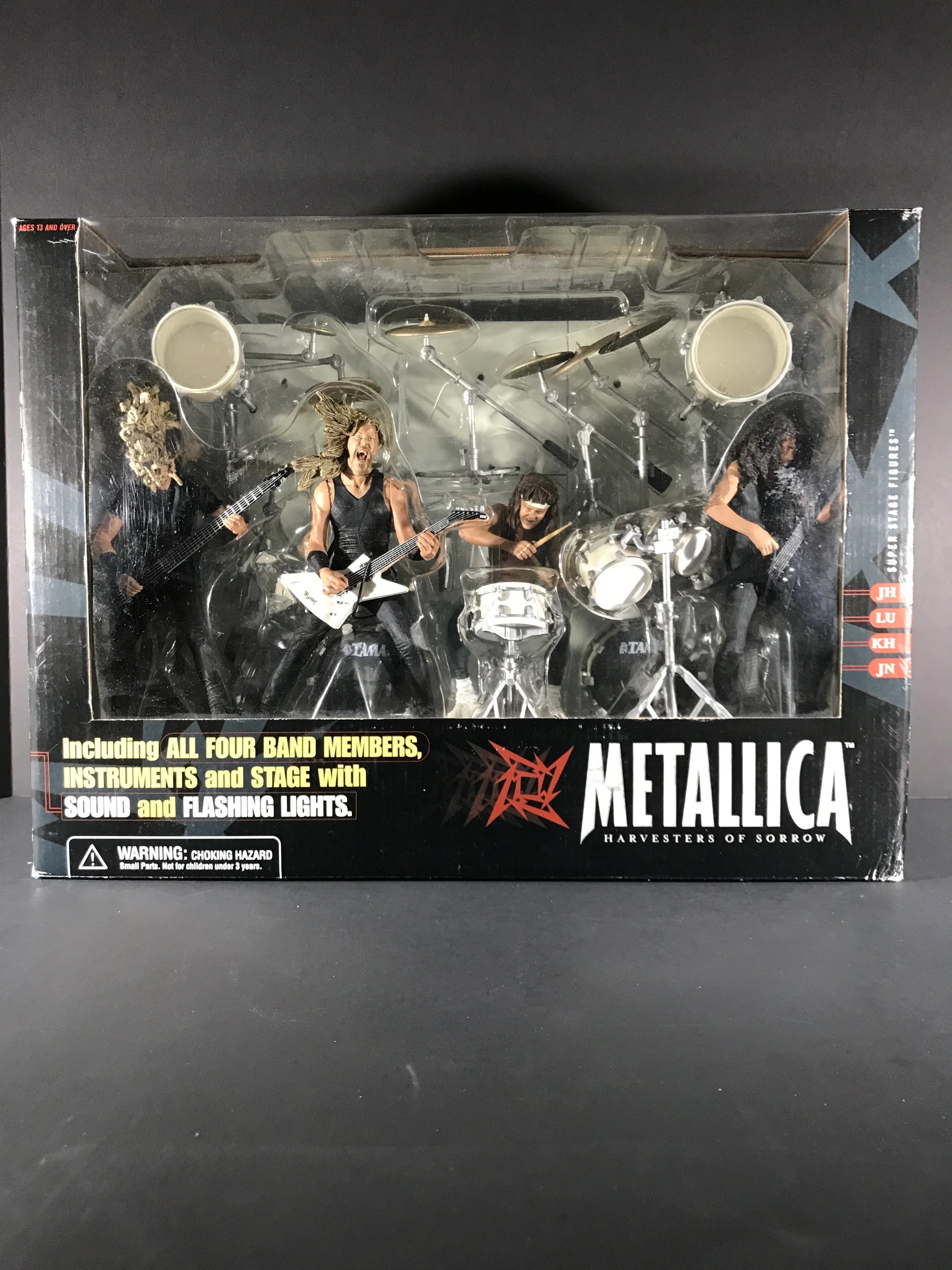 Mcfarlane Limited Edition Box Set Metallica: Harvesters of Sorrow 
