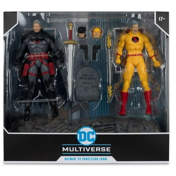 Mcfarlane Toys DC Multiverse Thomas Wayne Batman and Professor Zoom Flashpoint Action Figure