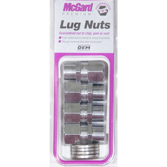Mcgard LUG NUT 7/16 PRO-STOCK OPEN END (4)