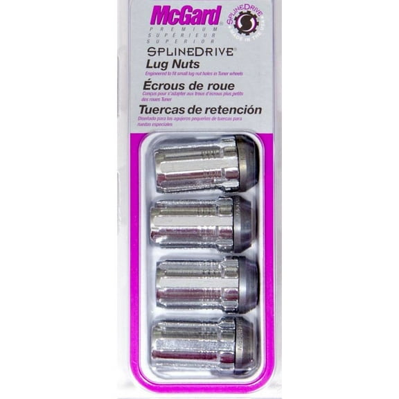 Mcgard Lug Nut 12MMx1.50 4 Pack Splinedrive