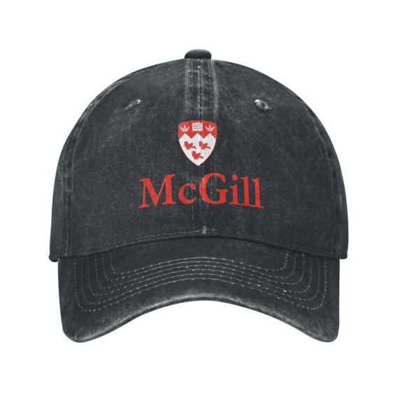 Mcgill University Unisex Adjustable For Hat Baseball Cap Casquette