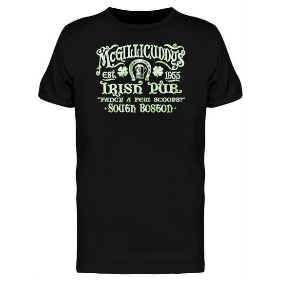 Mcgillicuddys Irish Pub T-Shirt Men -Image by Shutterstock, Male Large