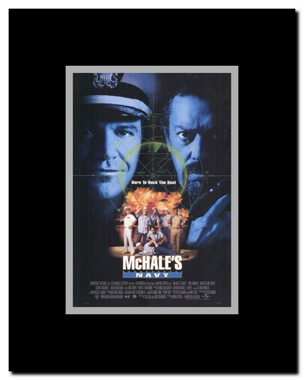 Mchale's Navy Framed Movie Poster