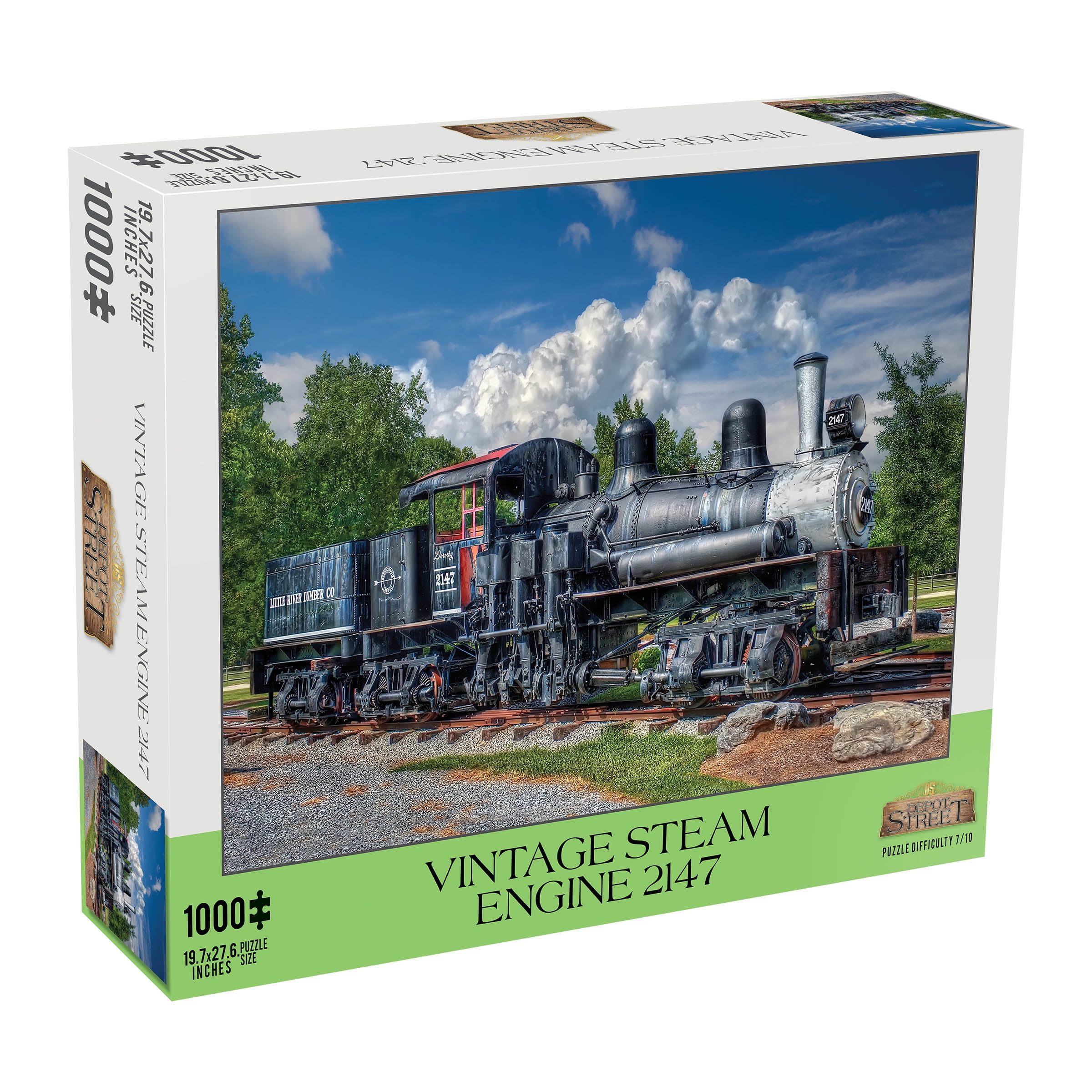Vintage Steam Engine 2147 1000 Piece Jigsaw Puzzle