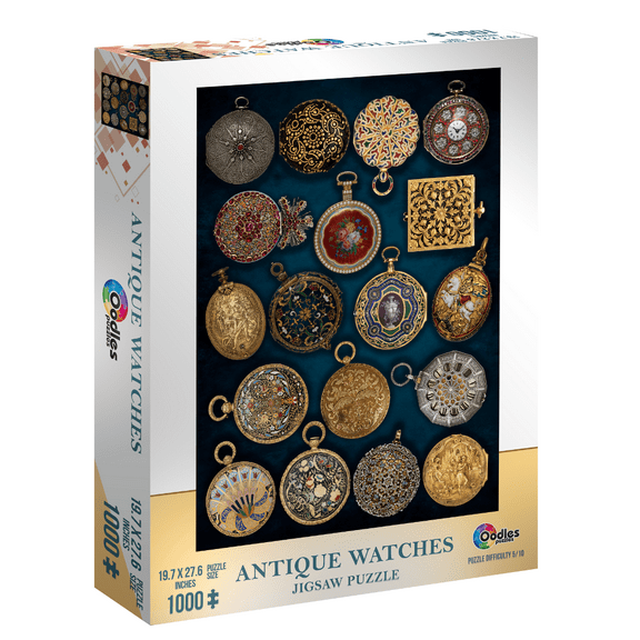 Mchezo 1000 Piece "Antique Watches" Puzzle
