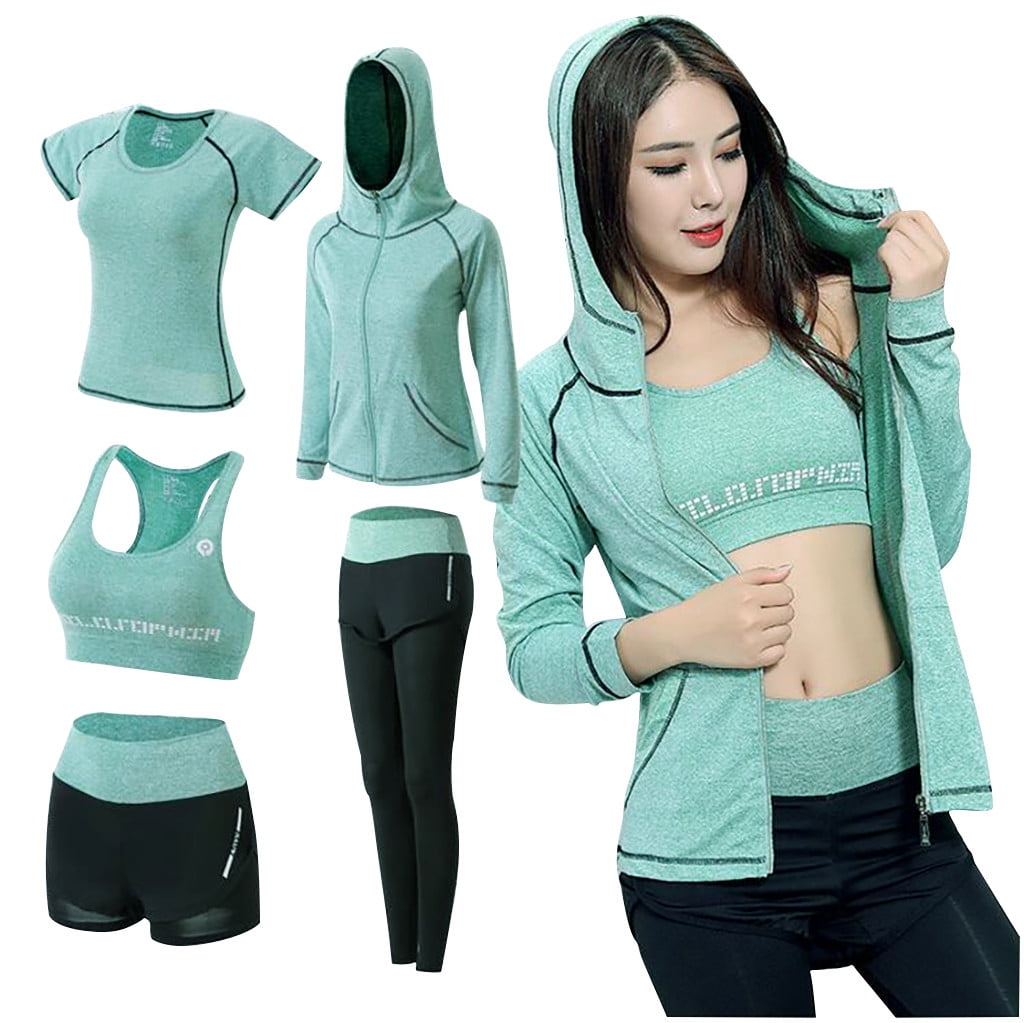 New fashion activewear  tracksuits high quality breathable & quick dry  yoga set for women main image 1