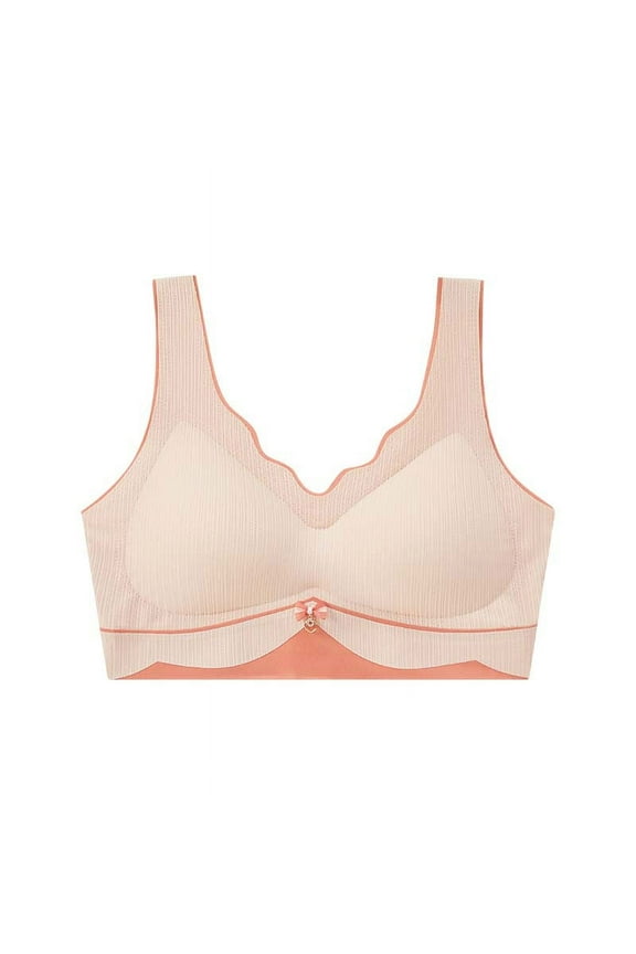 Mchoice Bras for Women Wireless Comfort Customize Your Shape and Support Underwear Easy Pullover Back Smoothing Bra