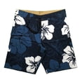 thumbnail image 1 of Mchoice Hawaii Shorts for Men Casual Drawstring Quick-dry Elastic Waist Shorts Boho Printing Sports Summer Beach Five Points Pants, 1 of 7
