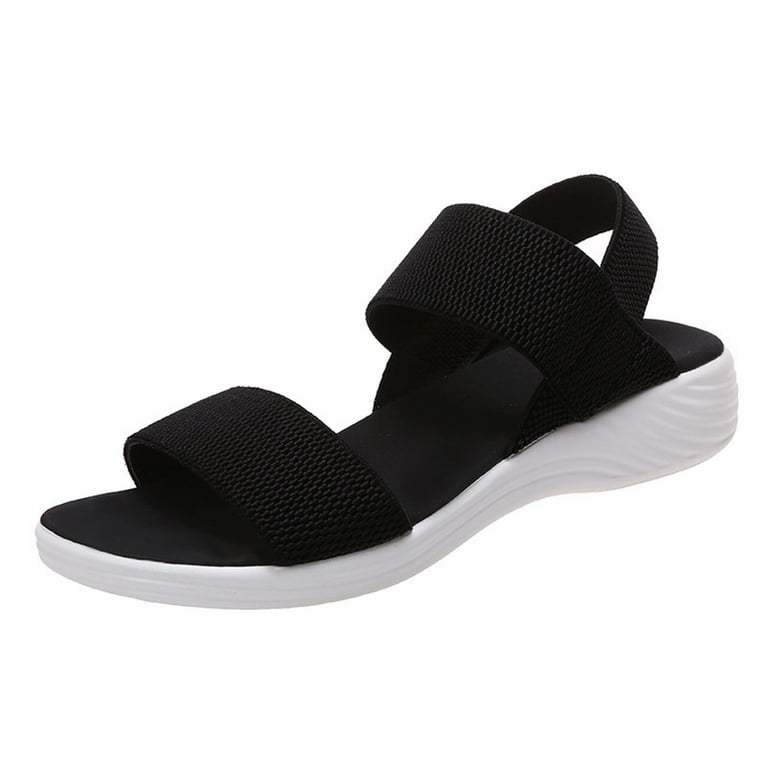 Mchoice Stretch Sport Sandal for Women Lightweight EVA Midsole and Rubber Outsole Footwear Walking Shoes Wedge Sandals with Arch Support