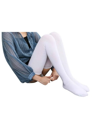 Fashion Women Cotton Blend Over The Knee Long Socks Solid Thigh
