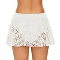 thumbnail image 1 of Mchoice Women Lace Crochet Swim Skirt Bikini Bottom Swimsuit Board Shorts Skort Swimdress, 1 of 4