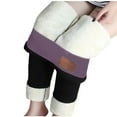thumbnail image 1 of Mchoice Women's Thermal Warm Fleece Lined Leggings Ultra Soft Skinny Pants, Elastic Soft High Waist Thick Thermal Tights, Plush Winter Warm Thermal Pants on Clearance, 1 of 5