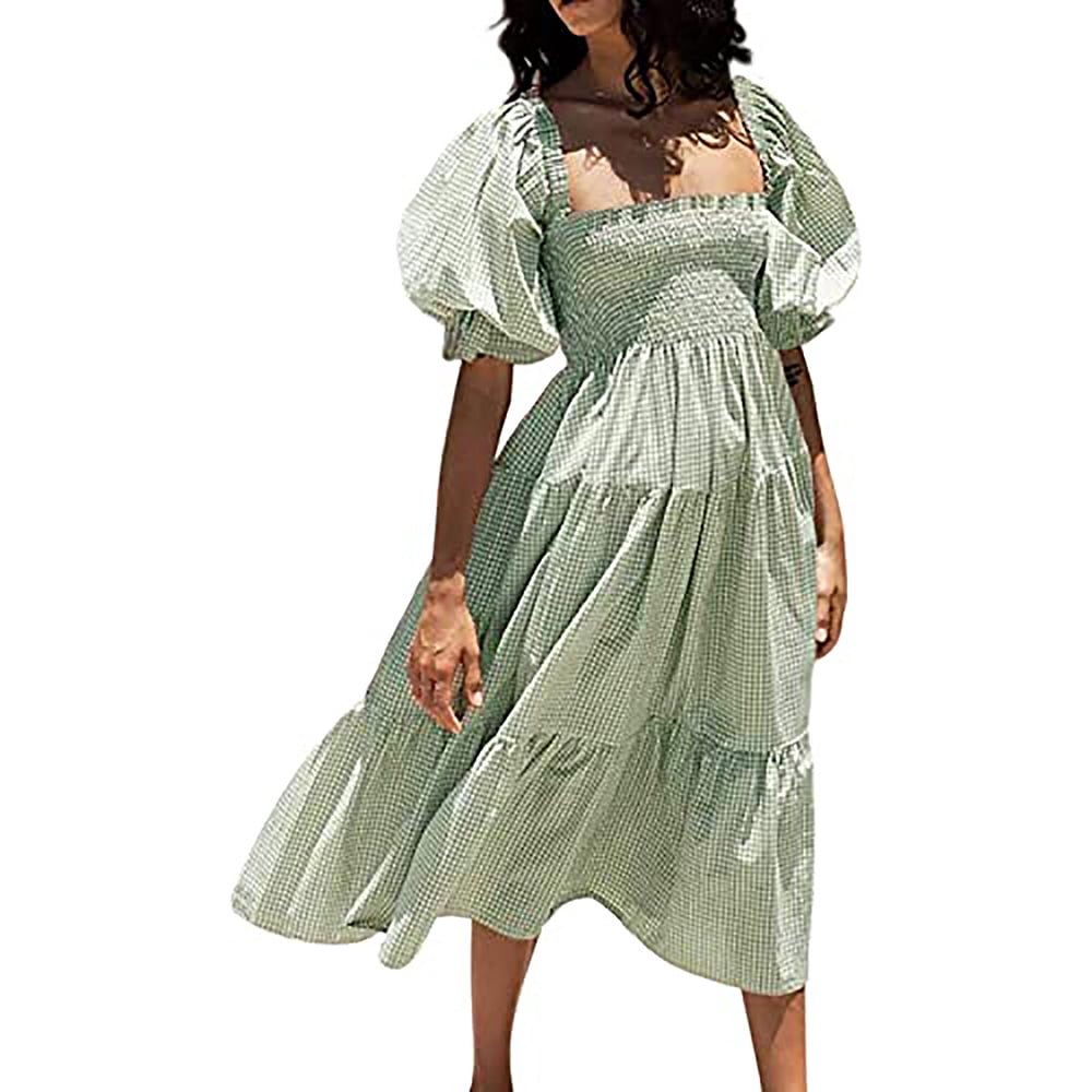Casual Mint Green Dress Mint Green Dress Chiffon Floor-Length Evening Gown