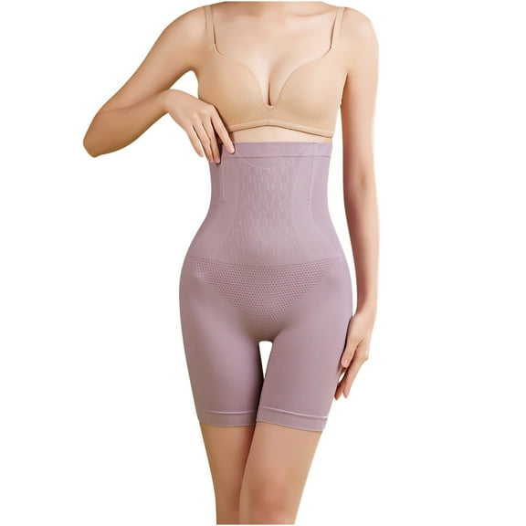Mchoice Womens Bodysuit High-Waist Shapewear Shorts Body Shaper Butt Lifter Panties Waist Trainer