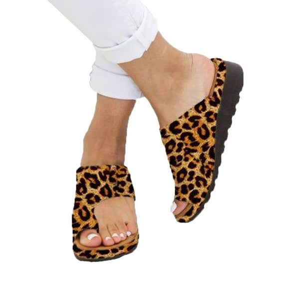Mchoice Womens sandals Dressy Comfy Platform Casual Shoes Summer Beach Travel Slipper Flip Flops