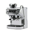 Mcilpoog Espresso Machine with Grinder, Milk Frother, 15 Bar Pump, PID