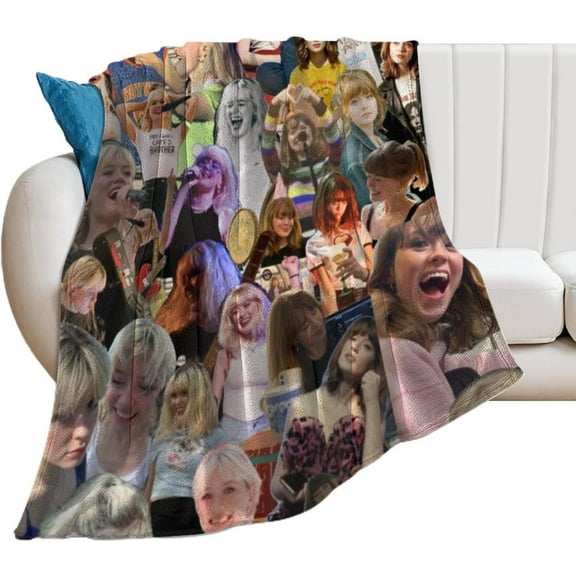 Mckenna Grace Blanket Ultra Soft Flannel Fleece Blanket Stylish Bedroom Living Room Sofa Warm Blanket All Season Use 30""*40""（76 * 100cm）, Style-7