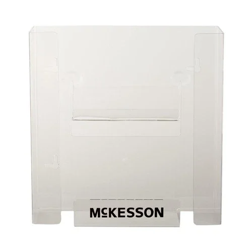 Mckesson Glove Box Holder Clear Plastic 2-Box Capacity 16-6532 1 Each